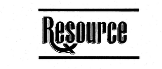 RESOURCE logo