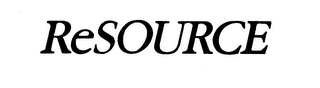 RESOURCE logo