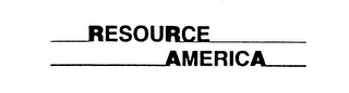 RESOURCE AMERICA logo
