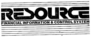 RESOURCE FINANCIAL INFORMATION & CONTROL SYSTEM logo