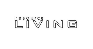 RESOURCE LIVING logo