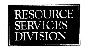 RESOURCE SERVICES DIVISION logo