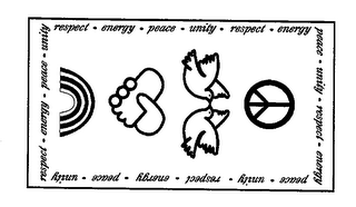 RESPECT · ENERGY · PEACE · UNITY · logo