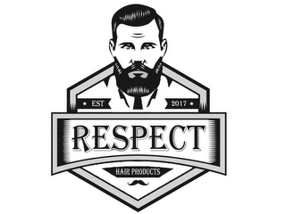 RESPECT HAIR PRODUCTS EST 2017 logo