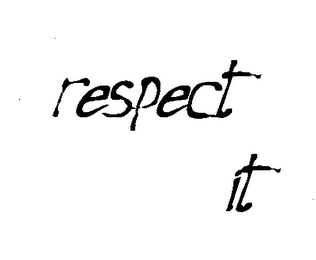 RESPECT IT logo