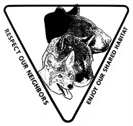 RESPECT OUR NEIGHBORS ENJOY OUR SHARED HABITAT logo