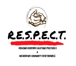 R.E.S.P.E.C.T. REACHING EVERYDAY SOLUTIONS POSITIVELY & ENCOURAGING COMMUNITY TOGETHERNESS logo