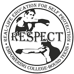RESPECT REAL-LIFE EDUCATION FOR SELF PROTECTION EMPOWERING COLLEGE-BOUND TEENS logo