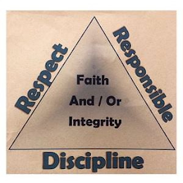 RESPECT RESPONSIBLE FAITH AND / OR INTEGRITY DISCIPLINE logo