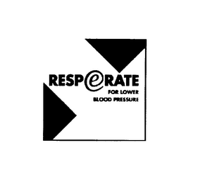 RESPERATE FOR LOWER BLOOD PRESSURE logo