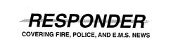 RESPONDER COVERING FIRE, POLICE, AND E.M.S. NEWS logo