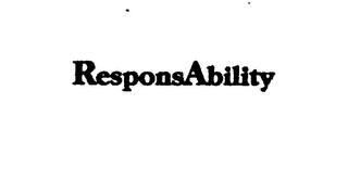 RESPONSABILITY logo