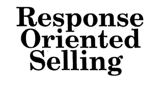 RESPONSE ORIENTED SELLING logo