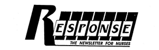 RESPONSE THE NEWSLETTER FOR NURSES logo