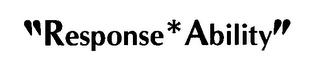 "RESPONSE*ABILITY" logo