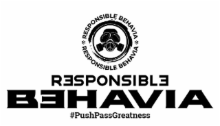 RESPONSIBLE BEHAVIA - #PUSHPASSGREATNESS logo
