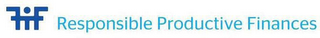 RESPONSIBLE PRODUCTIVE FINANCES logo