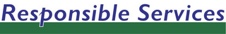 RESPONSIBLE SERVICES logo