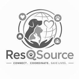RESQSOURCE CONNECT. COORDINATE. SAVE LIVES. logo