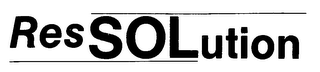 RESSOLUTION logo