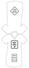 REST AREA SPEED RADAR ENFORCED DEAD END logo