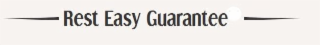 REST EASY GUARANTEE logo