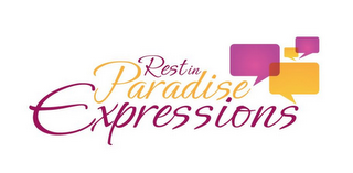 REST IN PARADISE EXPRESSIONS logo