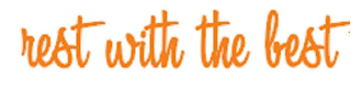 REST WITH THE BEST logo