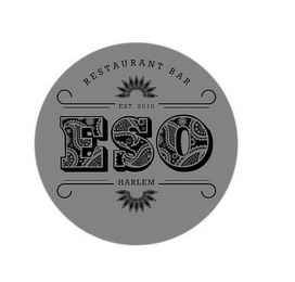 RESTAURANT BAR EST. 2010 ESO HARLEM logo