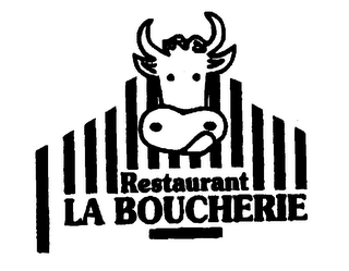 RESTAURANT LA BOUCHERIE logo