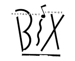 RESTAURANT LOUNGE BIX logo