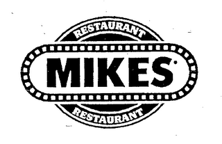 RESTAURANT MIKES RESTAURANT logo