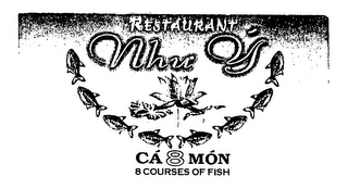 RESTAURANT NHU Y CA 8 MON 8 COURSES OF FISH logo