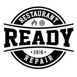 RESTAURANT READY 2016 REPAIR logo
