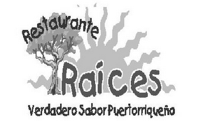 RESTAURANTE RAICES VERDADERO SABOR PUERTORRIQUEÑO logo