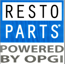 RESTO PARTS POWERED BY OPGI logo
