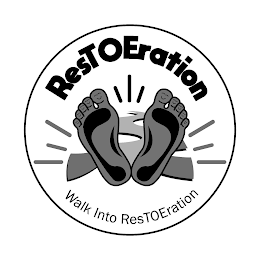 RESTOERATION WALK INTO RESTOERATION logo