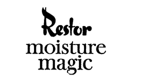 RESTOR MOISTURE MAGIC logo