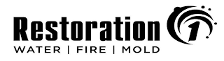 RESTORATION 1 WATER FIRE MOLD logo