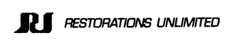 RESTORATIONS UNLIMITED RU logo
