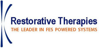 RESTORATIVE THERAPIES THE LEADER IN FESPOWERED SYSTEMS logo