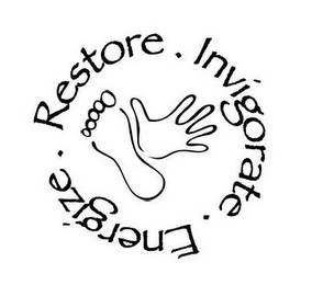 RESTORE, INVIGORATE, ENERGIZE logo