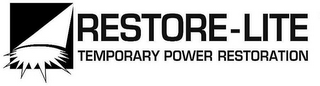 RESTORE-LITE TEMPORARY POWER RESTORATION logo