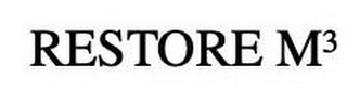 RESTORE M3 logo
