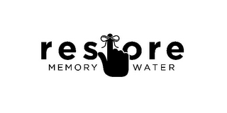 RESTORE MEMORY WATER logo
