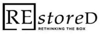 RESTORED RETHINKING THE BOX logo