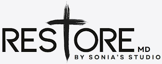 RESTOREMD BY SONIA'S STUDIO logo