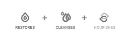 RESTORES + CLEANSES + NOURISHES