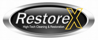 RESTOREX HIGH-TECH CLEANING AND RESTORATION logo