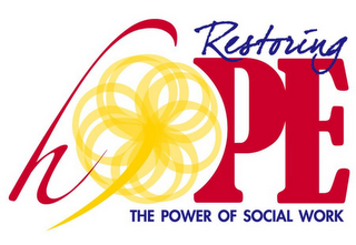 RESTORING HOPE THE POWER OF SOCIAL WORK logo